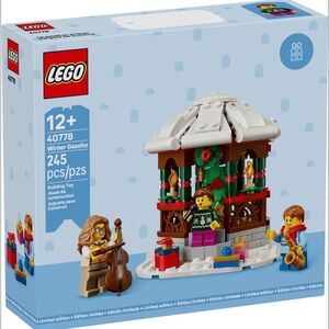 Retired LEGO 40778 Winter Gazebo GWP Set New Sealed Christmas